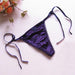 Luxe Silk Lace Thong G-String for Women - Stylish Low Rise Intimate Wear