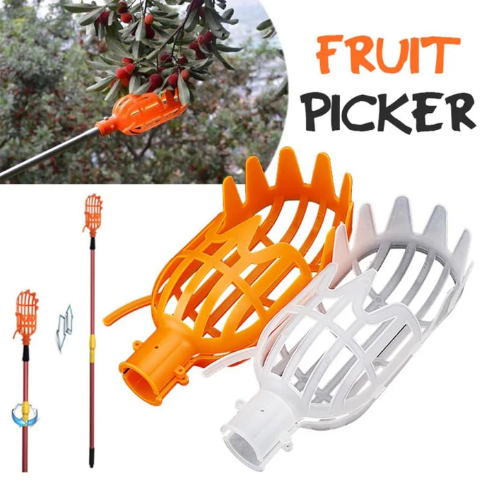 10FT Adjustable Fruit Picker Tool with Basket