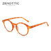 ZENOTTIC 2024 Retro Blue Light Blocking Reading Glasses - Chic Eyewear for Eye Protection and Better Sleep