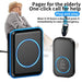 Advanced Mobile SOS Alert System with Wireless Caregiver Notification - Dual Alarm for Crisis Response