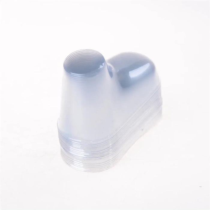 20-Pack Clear Baby Bootie Fondant Molds - 9cm for Cake Decorating and Gift Wrapping