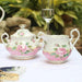 Elegant Nordic Bone China Tea Party Tableware Collection for Luxurious Moments