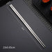 Elegant Stainless Steel Sushi Chopsticks with Enhanced Grip for Asian Cuisine