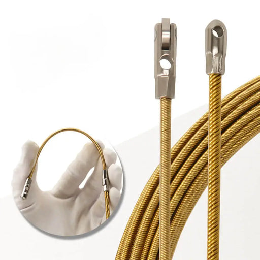 Premium Spring Steel Wire Threading Installation Kit - Comprehensive Cable Solution