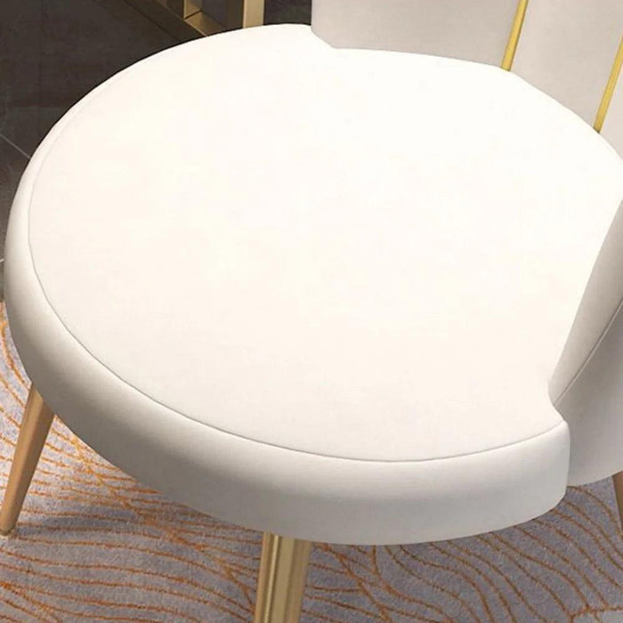 Scandinavian Chic Vanity Chair