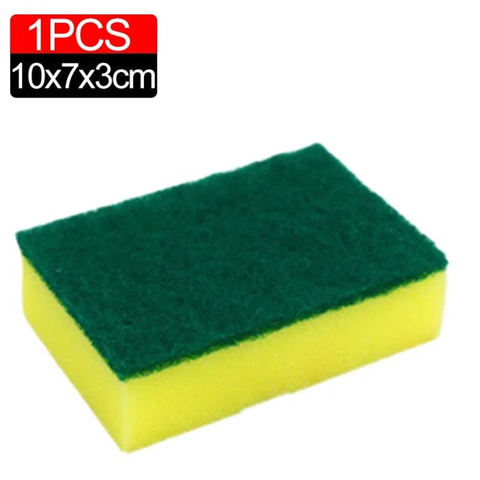Super-Absorbent Versatile Cleaning Sponges - Effective Dish Brushes for Stubborn Stains and Pot Scrubbing (Multiple Pack Sizes Available)