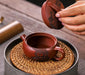 Authentic Elegance: 120ml Dragon's Blood Sand Teapot for Tea Aficionados