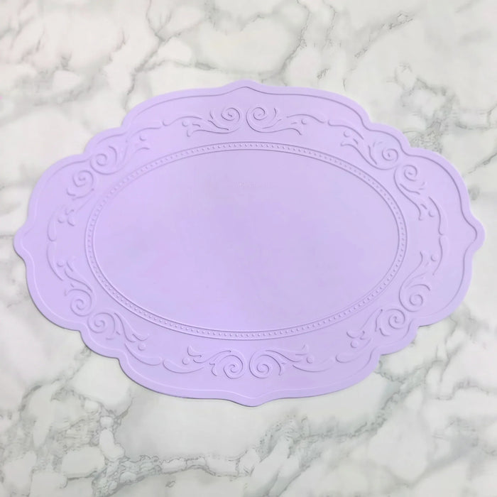 Chic Retro Silicone Dining Mat for Elegant Table Setting