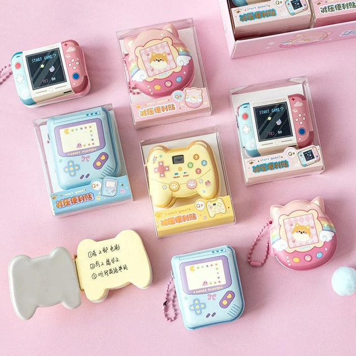 Whimsical Game Console Sticky Notes for Fun Organization