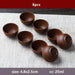 Exquisite Portable 8-Piece Handmade Yixing Purple Clay Teacup Set for Tea Lovers