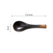 Elegant Japanese Ceramic Soup Spoon - Stylish Utensil for Dining and Culinary Delights