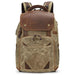 Vintage Batik Canvas Camera Backpack with USB Charging Feature - Ideal for Men’s Photography and Travel Adventures