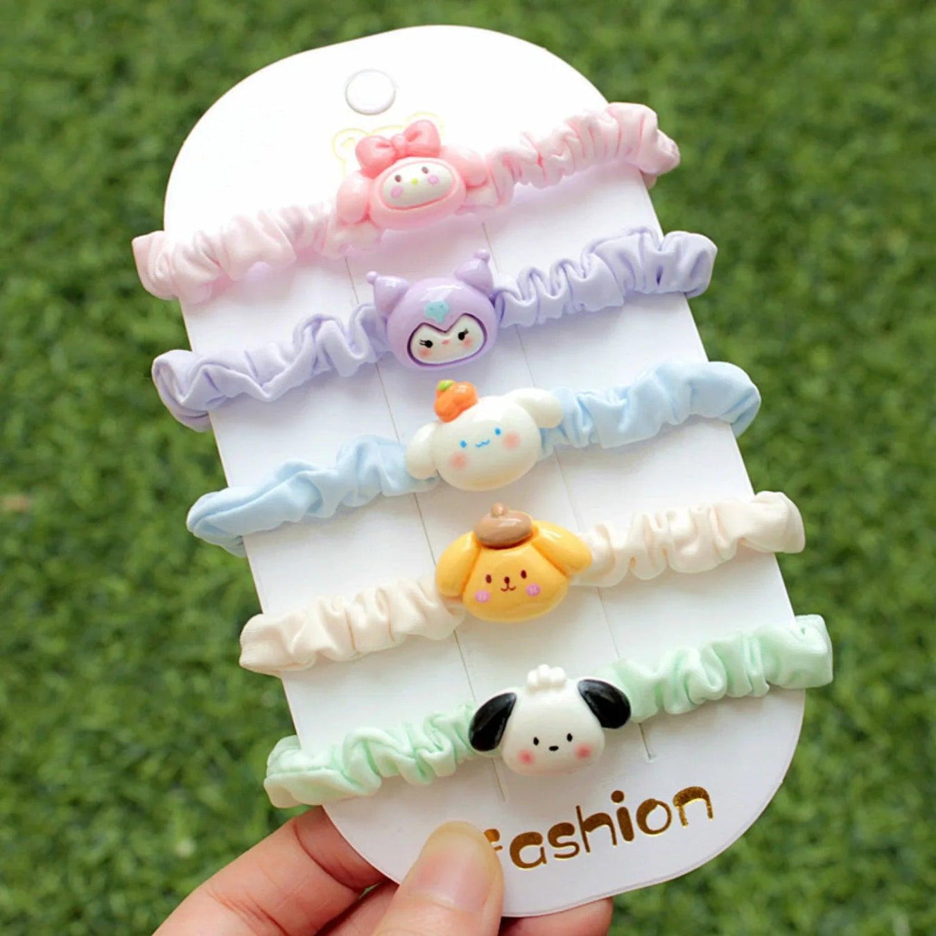 Charming Sanrio Character Hair Ties: Add a Touch of Kawaii to Your Look