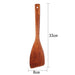 Eco-Conscious Sumac Finished Wooden Utensil Set for Culinary Artisans