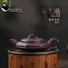 Elegant Yixing Purple Clay Bamboo-Inspired Kung Fu Tea Set - 120ml Teapot