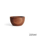 Large Eco-Friendly Acacia Wood Bowl Set for Salads and Fruits - Stylish Serving Solution