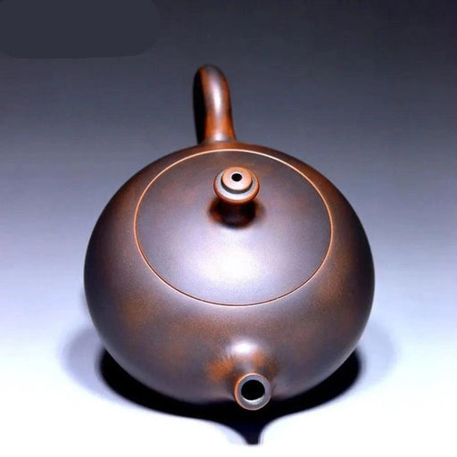 Handcrafted 220ml Qinzhou Nixing Purple Clay Teapot and Kettle Set for Authentic Chinese Tea Rituals