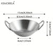 Korean Cuisine Stainless Steel Seasoning Bowls: Elegant Essential for Fine Dining