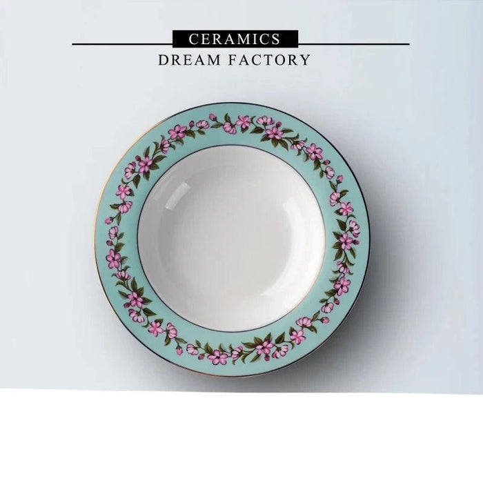 Exquisite Chinese Bone China Dinnerware Set for an Elevated Dining Experience