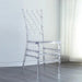 Elegant 50-Piece Clear Acrylic Chiavari Chairs for Sophisticated Celebrations