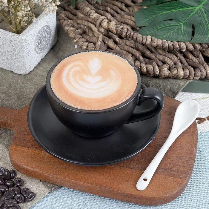 Realistic Decorative Cappuccino Cup for Elegant Home and Event Displays