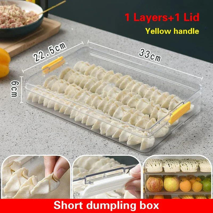 Ultimate Kitchen Storage Solution: Keep Bread, Dumplings, and Veggies Fresh in Freezer-Safe Containers