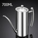 Eagle Spout Premium Stainless Steel Oil Dispenser - Elegant Kitchen Essential for Precision Pouring