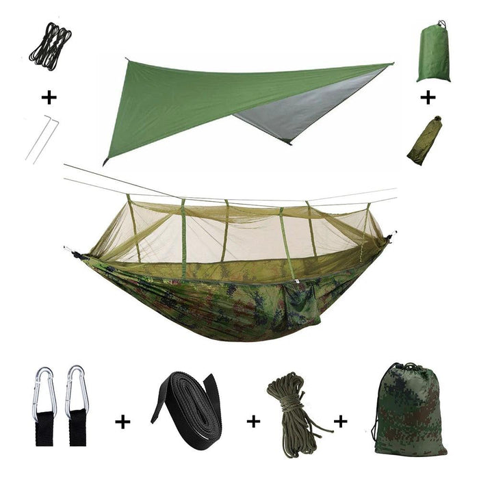 Premium Explorer's Hammock Kit - All-in-One Outdoor Survival Gear