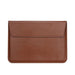 Sleek PU Leather Laptop Sleeve - Compatible with MacBook and Huawei - Chic Tech Accessory for Everyday Use