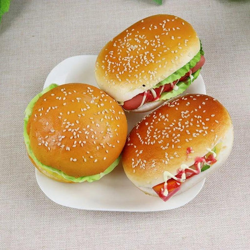 Realistic Foam Burger Sandwich Display Model