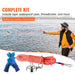 Revolutionary Double-Sided Magnet Fishing Kit with 1200lbs Capacity