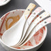 Artisan Handcrafted Japanese Ceramic Soup Spoon for Sophisticated Dining