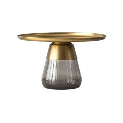 Elegant Retro Italian Glass Coffee Table