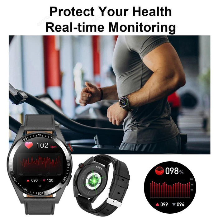 All-in-One Smartwatch with Stunning AMOLED Display, Bluetooth Calling, Comprehensive Tracking, and Sports Modes for Android & iOS