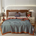 Summer Dreams Cotton Jacquard Blanket Set - All-Season Bedding Solution