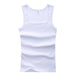 Men's Large Cotton Sleeveless Gym Tank Tops - Bodybuilding Muscle Vests for Fitness