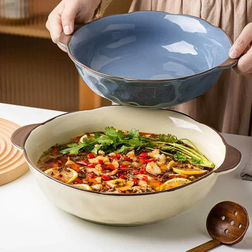 Sophisticated Porcelain Bowls for Ramen and Soup Dining Experience