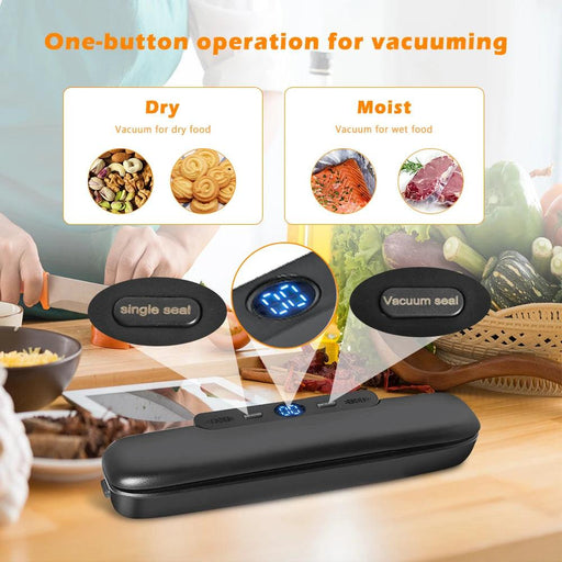 Ultimate Food Preservation Vacuum Sealer Kit with 10 Free Bags