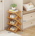 Elegant Expandable Bamboo Shoe Storage Rack with Customizable Tier Options