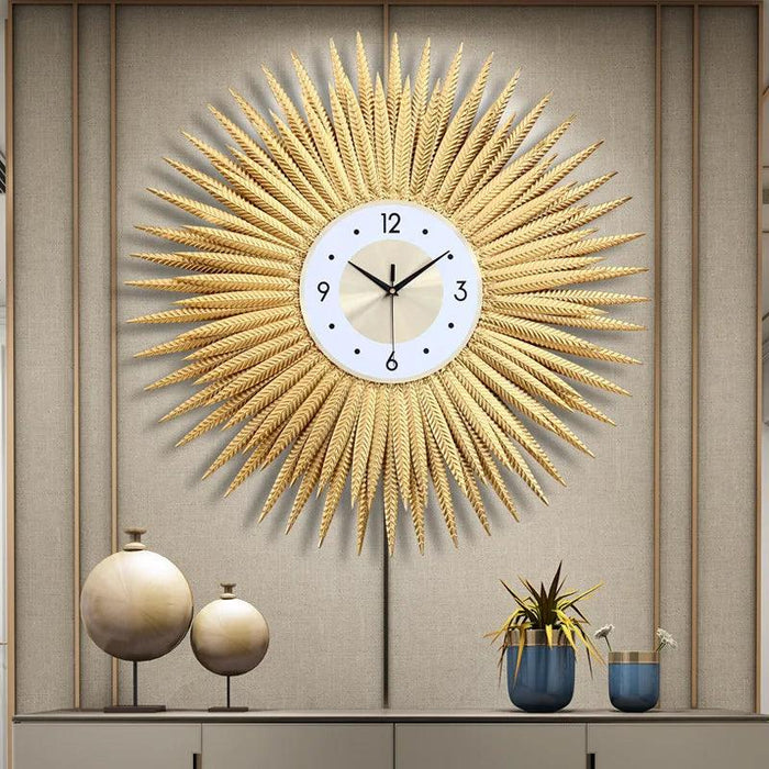 Sleek Modern Quartz Wall Clock 80x80cm for Elegant Home Interiors