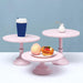 Elegant Multi-Color Cake Stand Set for All Occasions