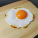 Lifelike Fried Egg Replica - Artificial Food Display for Kitchen Decor, Photography Props, and Sweet Table Displays