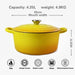 Deluxe Enamelled Cast Iron Soup and Stew Cooking Set - Induction Ready