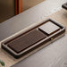 Sophisticated Japanese Ash Wood Serving Tray with Drainage for Effortless Entertaining