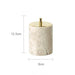 Natural Beige Travertine Luxury Bathroom Accessory Collection - Soap Dispenser, Dish, Reed Diffuser & Vanity Tray Set