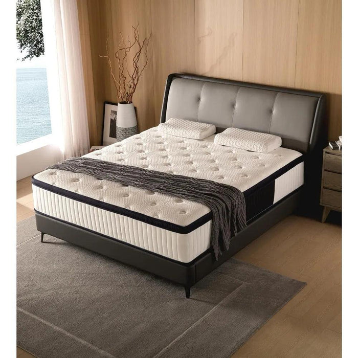 14-Inch King Hybrid Memory Foam Mattress with Pocketed Springs for Luxurious Sleep