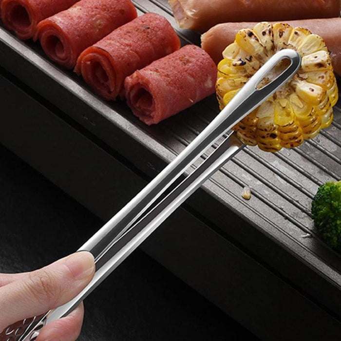 Premium Stainless Steel Tongs Set - Essential BBQ and Cooking Tools for Every Chef