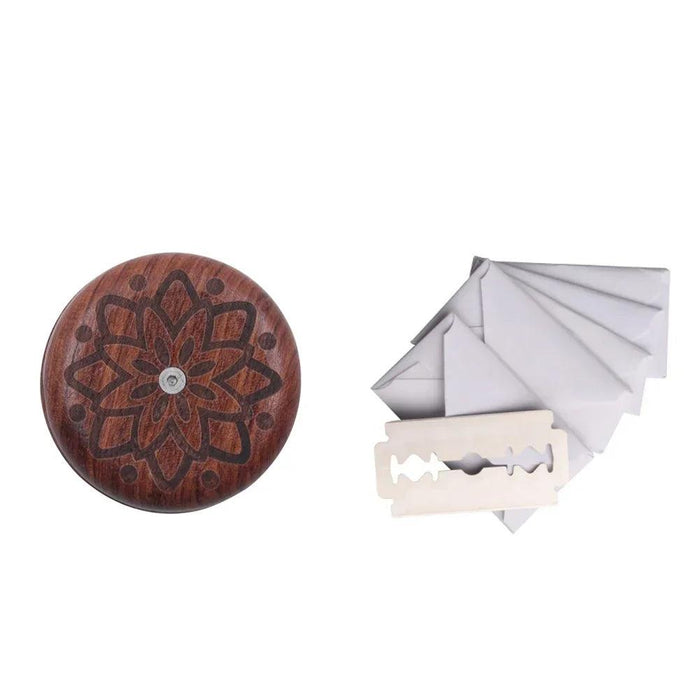 Professional Bread Lame Scoring Set with 5 Interchangeable Blades and Protective Leather Cover