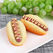 Lifelike PU Sausage Advertising Display Prop for Hot Dog Venues