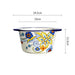 Creative Hand-painted American Ceramic Large Deep Bowl - Versatile Anti-scalding Fruit and Ice Server